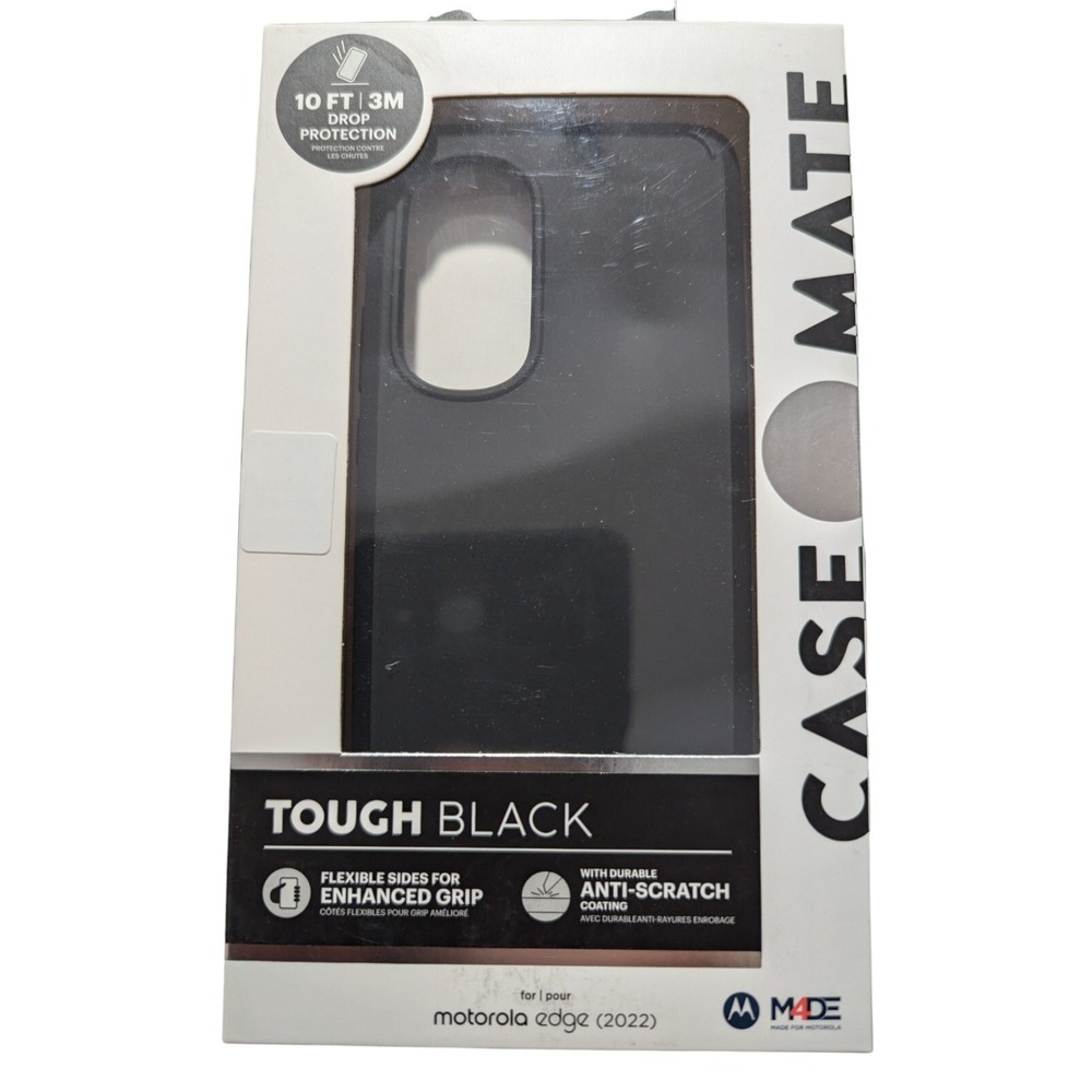 T2. Case-Mate Tough Series Case for Motorola edge (2022) - Black